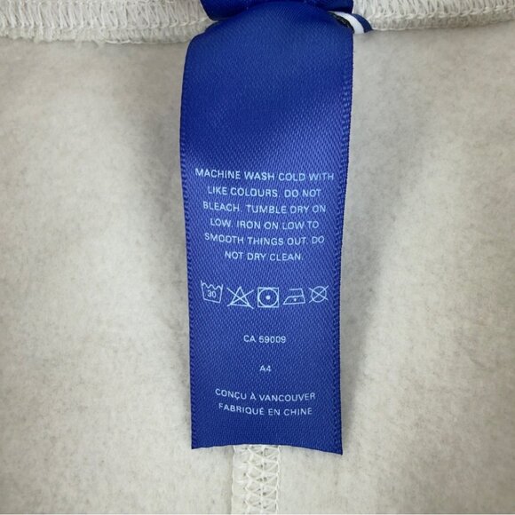 Kit & Ace NWOT Men Sz XL Fleece Lined White Sweatpant Joggers 36 W x 30 L - Picture 9 of 13